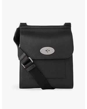 Mulberry Antony Leather Messenger Bag - Black