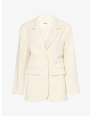 4th & Reckless Tamile Tailored Woven Blazer - Natural