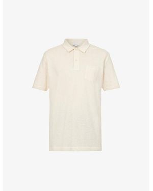 Sunspel Riviera Regular-Fit Cotton-Jersey Polo Shirt - White