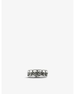 Thomas Sabo Skull Band Sterling- Ring - White