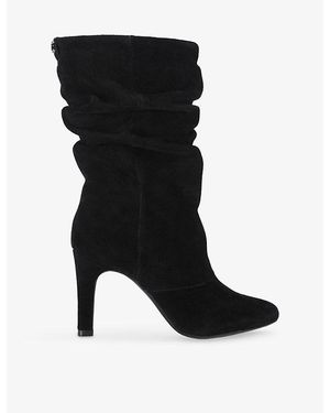 Carvela Kurt Geiger Mariella Suede Calf-Length Boots - Black