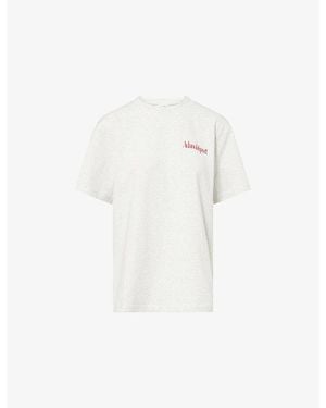 ADANOLA Echo Oversized Cotton T-Shirt - White