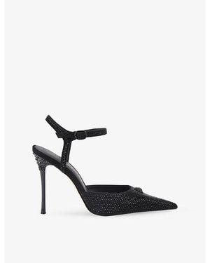 Kurt Geiger Eagle Point Heeled Courts - Black