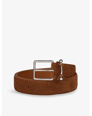 Christian Louboutin Chambeliss Leather Belt - Brown