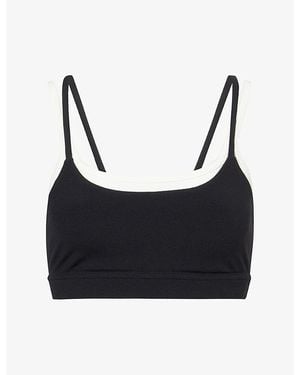 Splits59 Elliah Airweight Double-Layer Sports Bra - Black