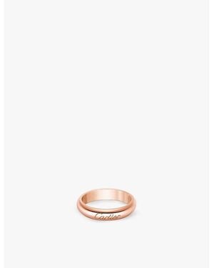 Cartier C De 18Ct Rose- Ring - White