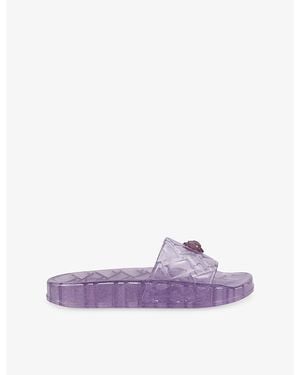 Kurt Geiger Meena Jelly Sliders - Purple