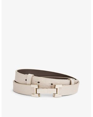Reiss Hayley Leather Belt - Multicolour