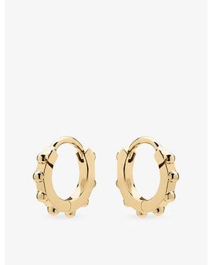 Shaun Leane Spur 18Ct Hoop Earrings - Metallic