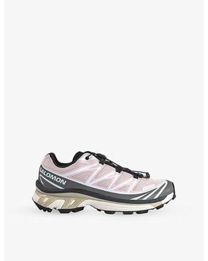 Salomon Xt-6 Woven Trainers - White