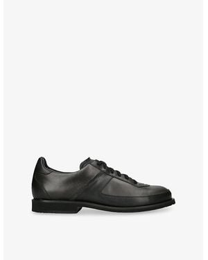Our Legacy Ten Pin Leather Shoes - Black
