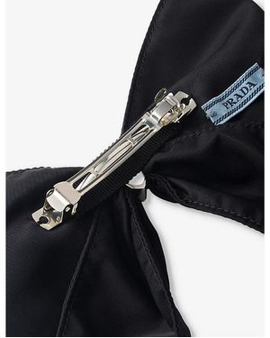 アクセサリーその他 Re-Nylon Hair Clip Black Re-Nylon hair clip | PRADA