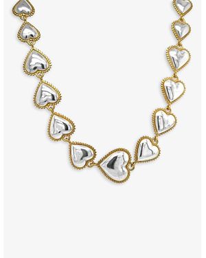 La Maison Du Couturier Ana Verdun&Nbsp;Queen Of Hearts 22Ct-Plated Sterling- Necklace - Metallic