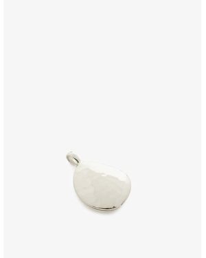 Monica Vinader Deia Sterling- Pebble Locket - Metallic