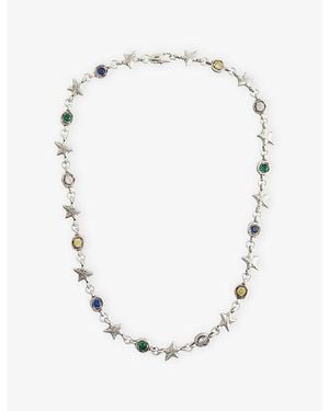 Twojeys Squadra Sterling- Plated Brass Necklace - Metallic
