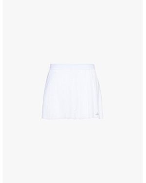 Alo Yoga Alo Varsity Tennis Skirt - White