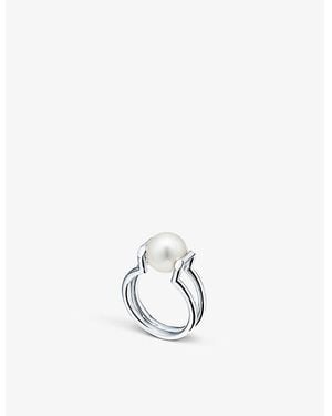 Tiffany & Co. Tiffany Hardwear Sterling- And Freshwater Pearl Ring - White