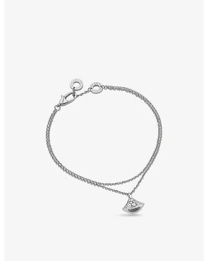 BVLGARI Diva's Dream 18Ct- And 0.26Ct Brilliant-Cut Diamond Bracelet - Metallic