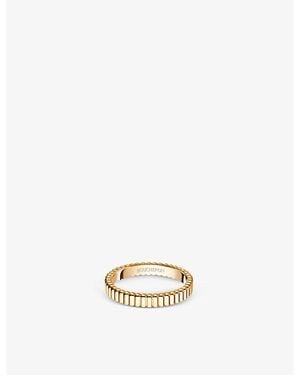 Boucheron Quatre Grosgrain 18Ct Wedding Band - Metallic