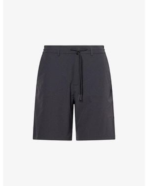 Arne Tailored Technical Woven Chino Shorts - Grey