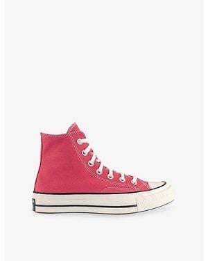 Converse All Star Hi 70 Canvas High-Top Sneakers - Pink