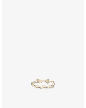 La Maison Du Couturier Biiju Sandstorm Ring<Br/>Biiju Sandstorm 18Ct Vermeil Ring - White