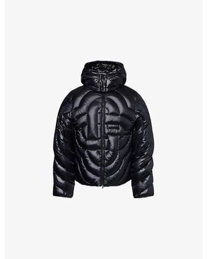 CASABLANCA Hooded Shell-Down Puffer Jacket - Black