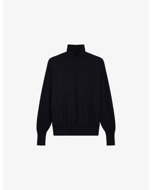 Soeur Nord Merino Wool Jumper - Black