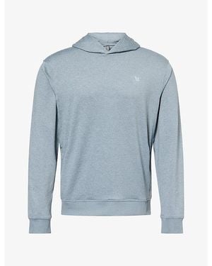 Vuori Ponto Performance Stretch-Jersey Hoody - Blue