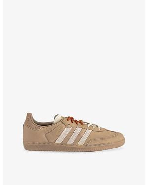 adidas Samba Og Leather Sneakers - Natural