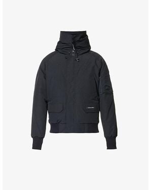 Canada Goose Chilliwack Funnel-Neck Shell-Down Bomber Jacket - Blue