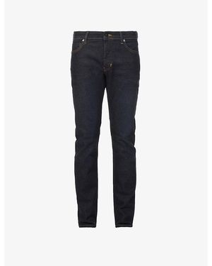 Neuw Lou Slim-Fit Straight Cotton-Blend Jeans - Blue