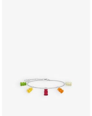 Thomas Sabo X Haribo Goldbear Sterling- And Glass Charm Bracelet - White