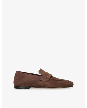 Officine Creative Blair Suede Loafers - Brown