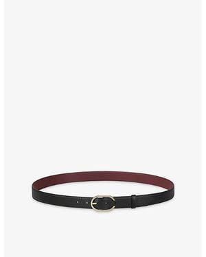 Cartier Capital C De Reversible Leather Belt - White