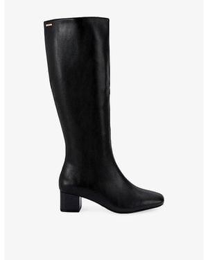 Carvela Kurt Geiger Cleo Leather Knee-High Boots - Black