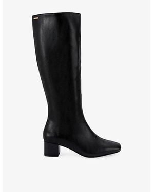 Carvela Kurt Geiger Cleo Leather Knee-High Boots - Black