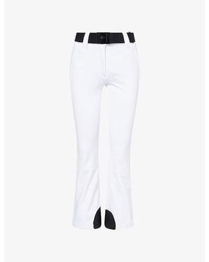 Goldbergh Pippa Flared Stretch-Woven Ski Trousers - White