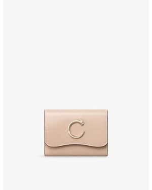 Cartier Panthère De Mini Leather Wallet - Natural