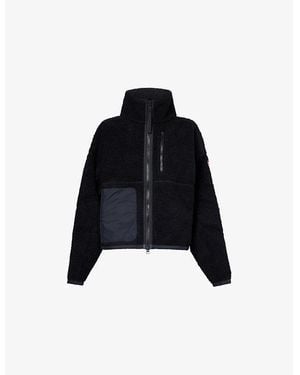 Canada Goose Simcoe Zip-Up Fleece Jacket - Black
