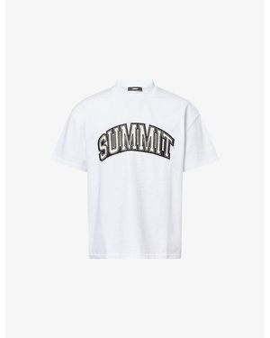 Summit Core Applique Short-Sleeve T-Shirt - White