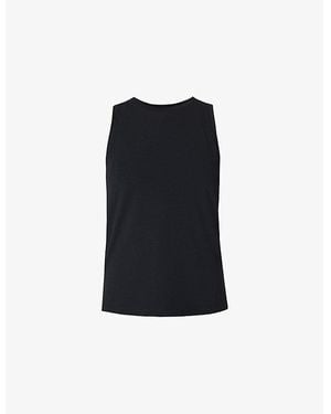 Sweaty Betty Soft Flow Studio Jersey Vest Top Xxxl - Blue