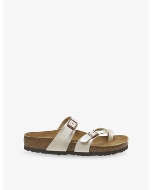 Birkenstock Mayari Cross Strap Sandal - Brown