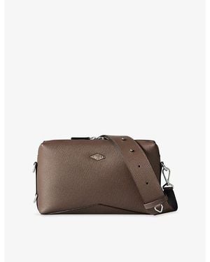 Cartier Losange Leather Shoulder Bag - Brown
