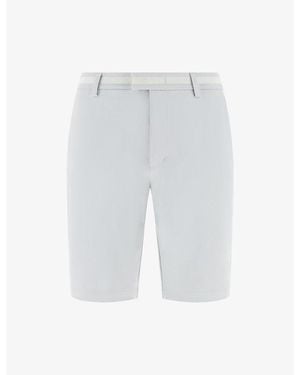 BOGGI B-Tech Stretch-Woven Bermuda Shorts - White