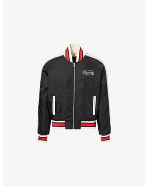 ICECREAM Running Dog Regular-Fit Woven Jacket - Black