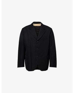 Visvim Verdean Formal Wool-Blend Jacket - Black