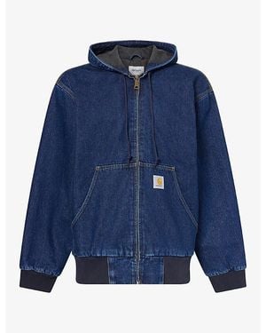 Carhartt Og Active Cotton Denim Jacket - Blue