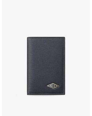 Cartier Losange Leather Card Holder - Blue