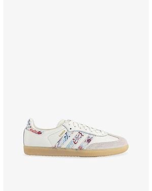 adidas Samba Og Leather Trainers - White